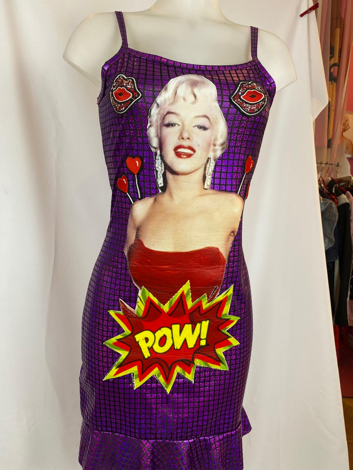 Kleid "Marilyn Disco Kleid POW!" – Bild 2