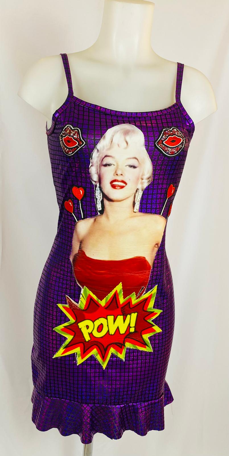 Kleid "Marilyn Disco Kleid POW!" – Bild 4